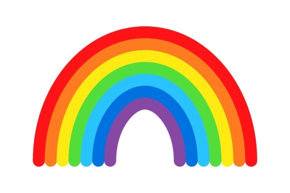 Download Cartoon Rainbow Vector. Rainbows, Stars - Rainbow Collection