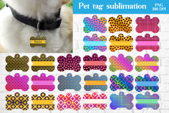 Download Pet Tag Sublimation Design Bundle - Sublimation Collection