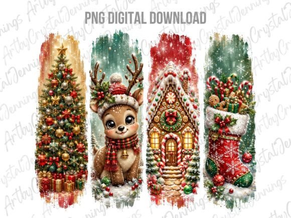 Download Christmas Holiday Watercolor Brushstroke - Premium Resources