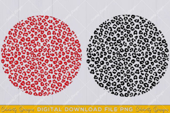 Download Circle Leopard Patterns Valentine's Day - Valentine Collection