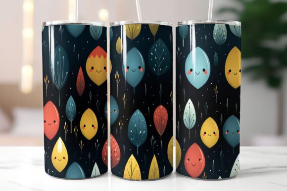 Download A Playful Pattern of Colorful Leaves - Playful pattern Collection