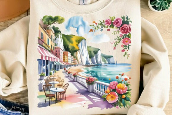 Download Coastal Italy Amalfi Coast Holiday Png - Holiday Collection