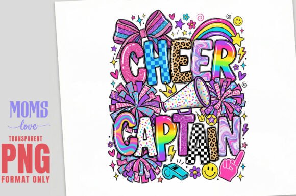 Download CHEER CAPTAIN Sublimation PNG - Sublimation Collection