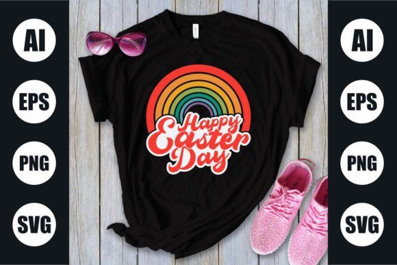 Download Happy Easter T Shirt , Rainbow Design - Rainbow Collection