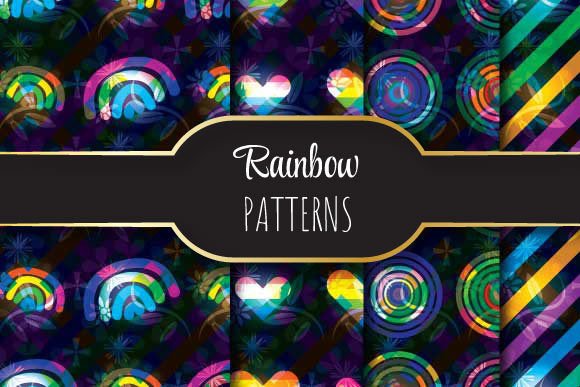 Download Rainbow Patterns - Rainbow Collection