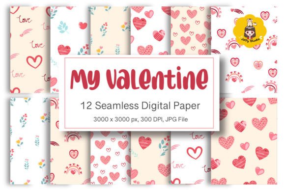 Download Valentine Seamless Repeat Pattern, Backg - Valentine Collection