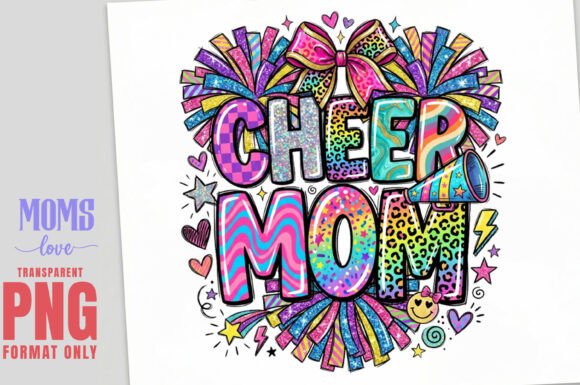 Download CHEER MOM Sublimation PNG - Sublimation Collection