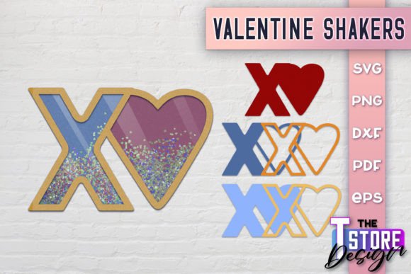 Download Valentine’s Day Shaker SVG | Love Paper - Valentine Collection