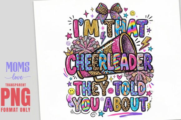 Download I’M THAT CHEERLEADER SUBLIMATION PNG - Sublimation Collection