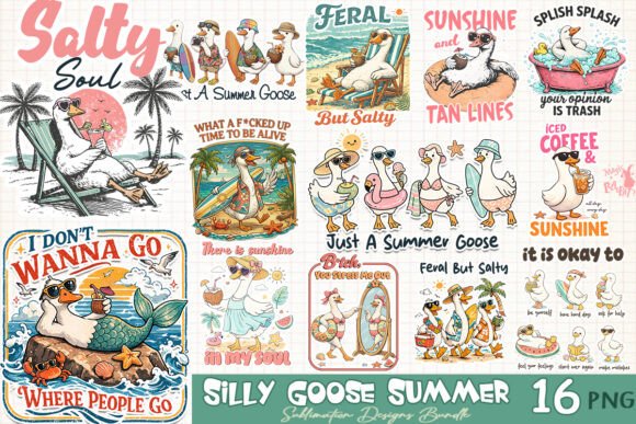 Download Silly Goose Summer Sublimation Bundle - Sublimation Collection