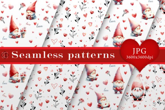 Download Seamless Patterns/Valentine's Day - Valentine Collection